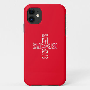Case-Mate iPhone Case Quatre langues nationales suisses - Suisse