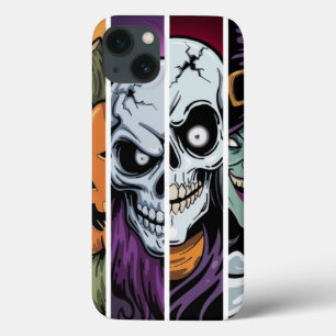 Case-Mate iPhone Case quatre personnages classiques à thème Halloween.