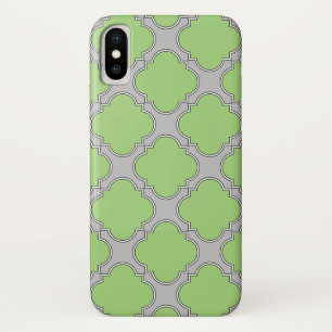 Coque Case-Mate Pour iPhone Quatrefoil vert