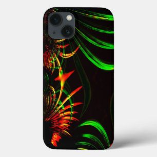Case-Mate iPhone Case Quelques feuilles d'herbe et des pétales de fleurs