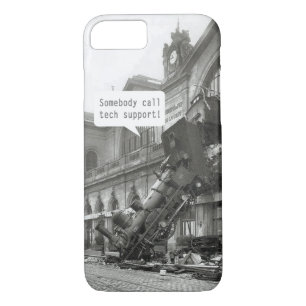 Coque Case-Mate Pour iPhone Quelqu'un appelle l'épave du train de soutien tech