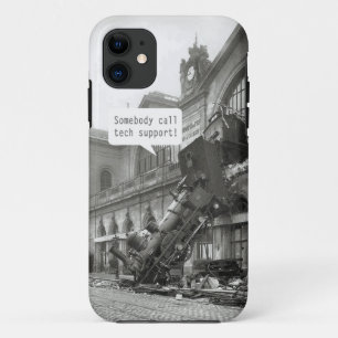 Case-Mate iPhone Case Quelqu'un appelle l'épave du train de soutien tech