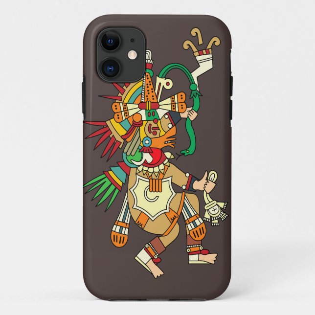 Coques Case-Mate iPhone Quetzalcoatl Dancing - Personnalisable (Dos)