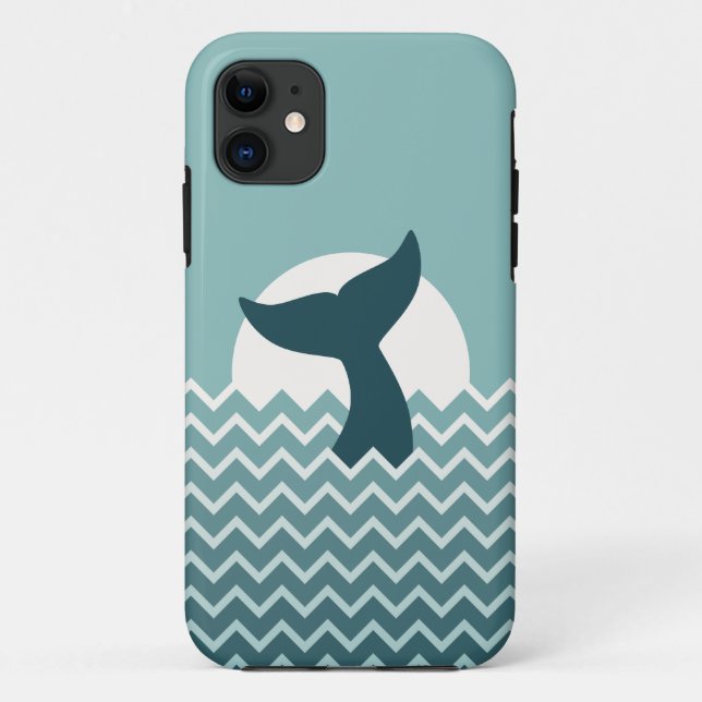 Coques Case-Mate iPhone Queue de baleine (Dos)
