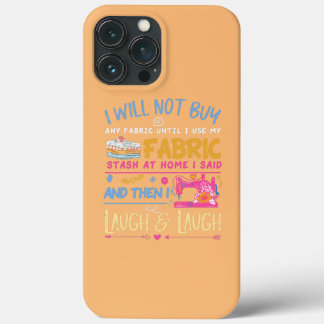 Case-Mate iPhone Case Quilting Quilter Épuration d'égout Je n'achèterai 