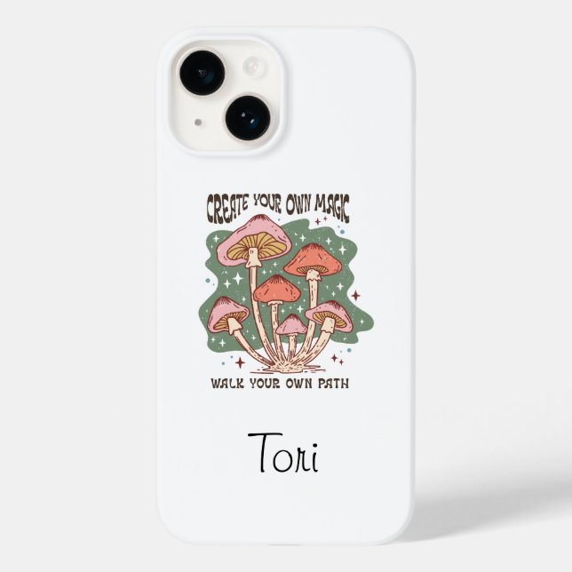 Coques Case-Mate iPhone Quote d'inspiration rétro BohoCréez votre propre M (Verso)