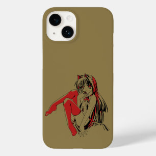 Coque Pour iPhone 14 R & B Manga, Neko Catgirl Furry Loli Anime