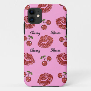 Case-Mate iPhone Case RAB Rockabilly Baisers de Cerise sur Rose