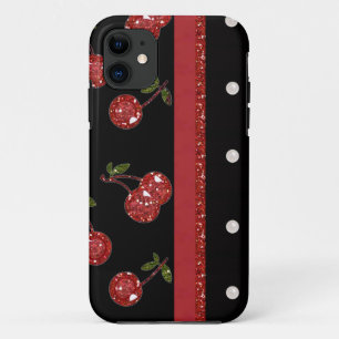 Etui iPhone Case-Mate RAB Rockabilly très cerise cerises Noir