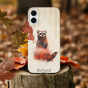 Coques iPhone 16 Plus Raccoon Dans Les Bois