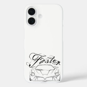 Coque Pour iPhone 16 Racecar in tribals