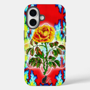 Coque Pour iPhone 16 Rad Rad Rad Rose Tough