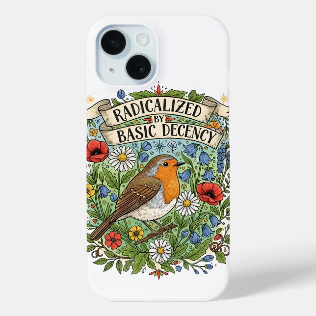 Coques Case-Mate iPhone Radicalisé par l'esthétique de la décence élémenta (Verso)