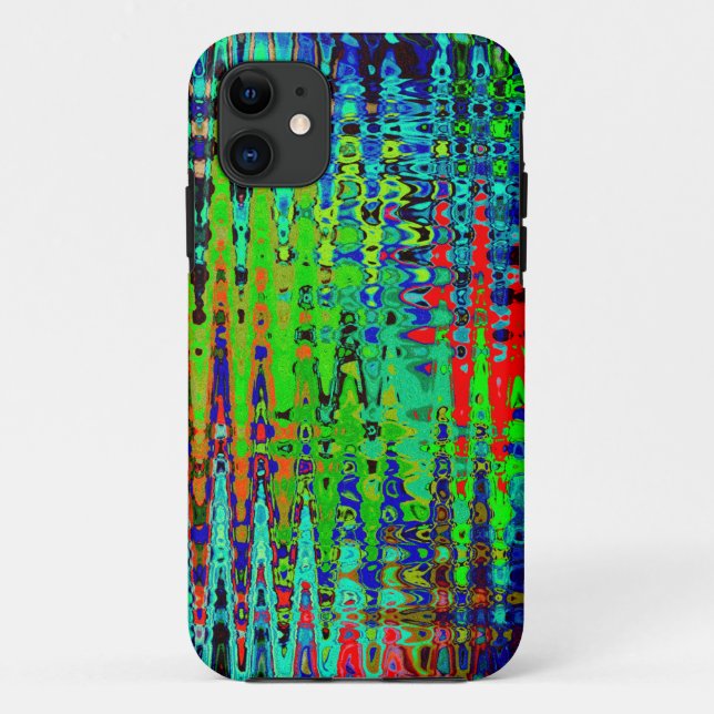 Coques Case-Mate iPhone Rainbow Chevron Abstrait (Dos)