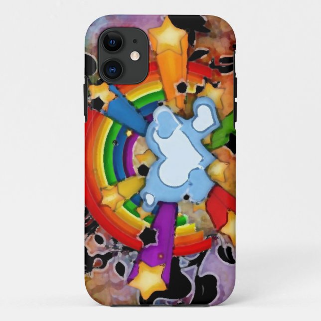 Coques Case-Mate iPhone Rainbow L huile_iphone5 (Dos)