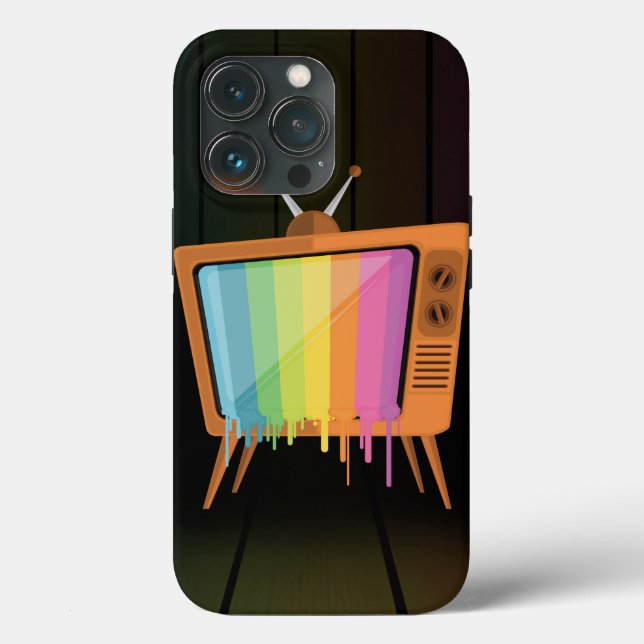 Coques Case-Mate iPhone Rainbow TV (Verso)