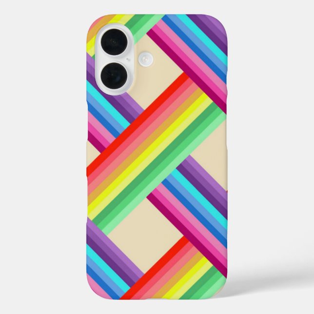 Coques Case-Mate iPhone Rainbow Twist (Verso)