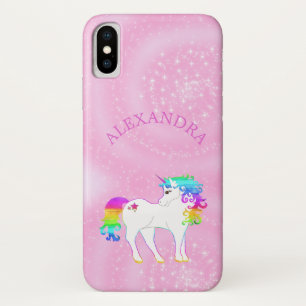 Case-Mate iPhone Case Rainbow Unicorn Magique Stars mignonne personnel