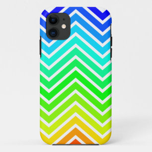 Coque iPhone 11 Rainbow Zigzag