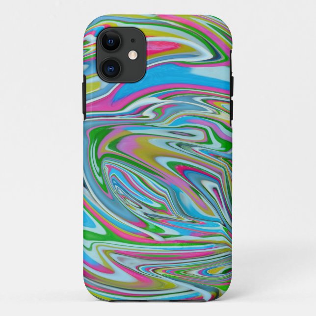 Coques Case-Mate iPhone Rainlow couleurs conception abstraite (Dos)