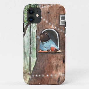 Case-Mate iPhone Case Rainy Day Bear Daydream Tea Time illustration