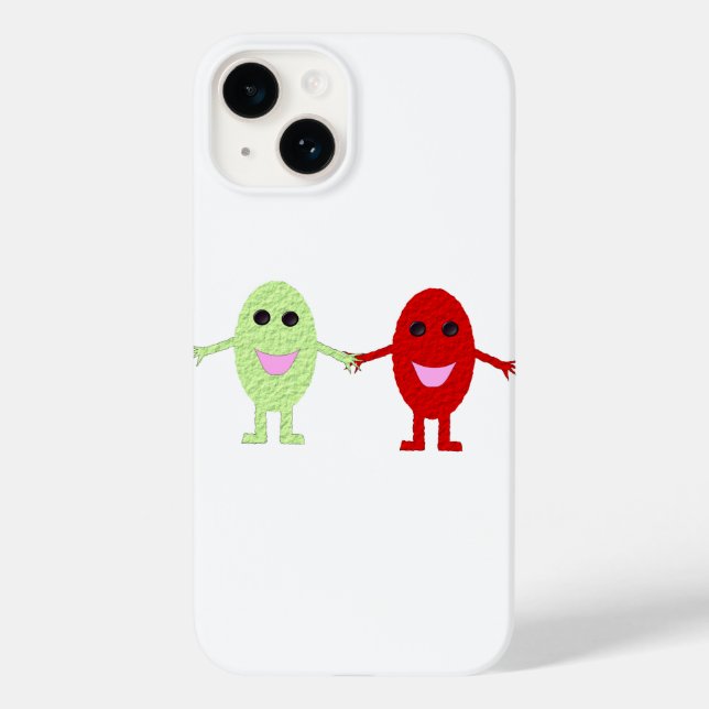 Coques Case-Mate iPhone Raisins d'amitié (Verso)
