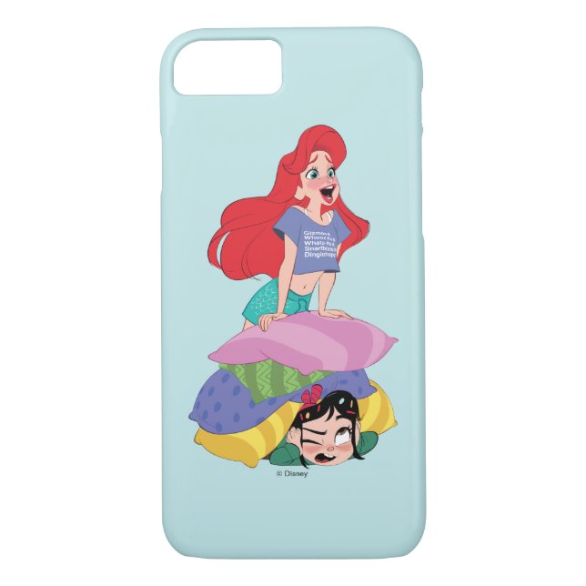 Coques Case-Mate iPhone Ralph rompt Internet| Ariel et vanellope (Dos)