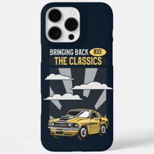Coques iPhone 16 Pro Max Ramenez la voiture classique Retro Muscle