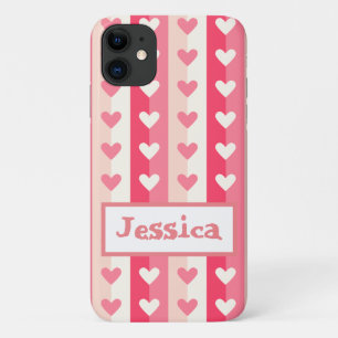Case-Mate iPhone Case Rangées de coeur