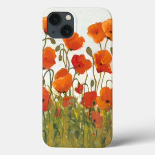 iPhone 13 Case Rangées des pavots I