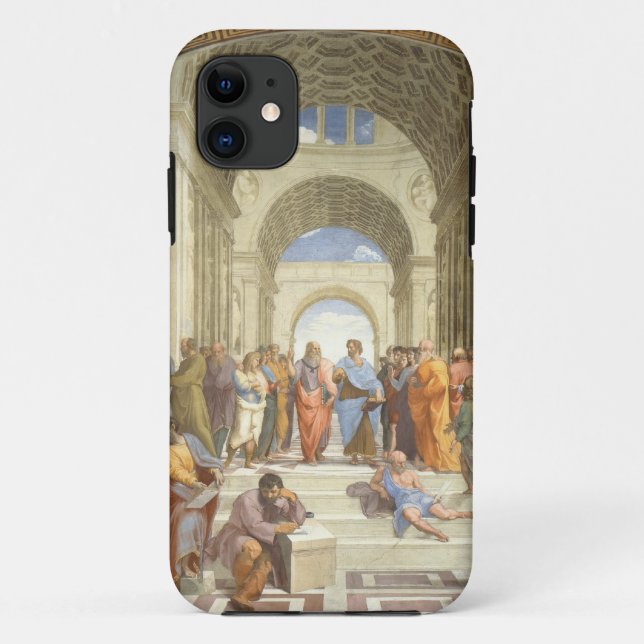 Coques Case-Mate iPhone Raphael - École d'Athènes (Dos)