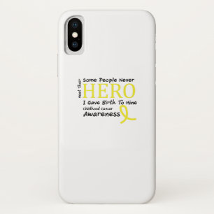 Coque Case-Mate Pour iPhone Rassemblement de conscience de Cancer d'enfance