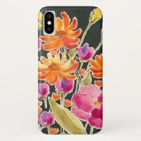 Rassemblement splendide - Fleurs roses et orange