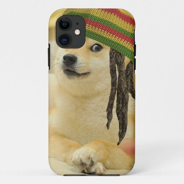 Coques Case-Mate iPhone Rasta doge (Dos)