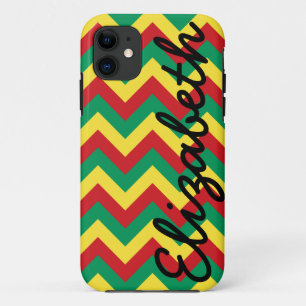 Etui iPhone Case-Mate Rastafarian Chevron