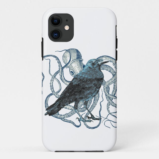 Coques Case-Mate iPhone Raven Dreams Of The Octopus (Dos)