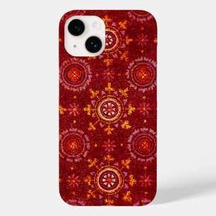 COQUE POUR iPhone 14 RAVENNA BYZANTINE MOSAÏQUES, ÉTOILES, NUIT D'ÉTOIL