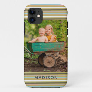 Case-Mate iPhone Case Rayure Moderne Personnalisée Nom Ajoutez Votre Pro