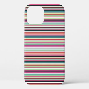 Case-Mate iPhone Case Rayures blanches colorées mignonnes