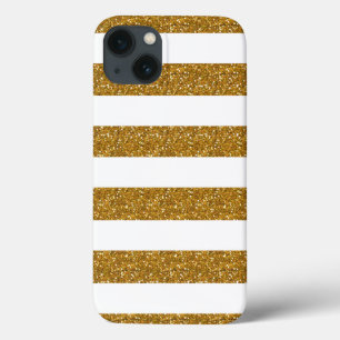 Coques Pour iPhone Rayures blanches de charme avec des parties