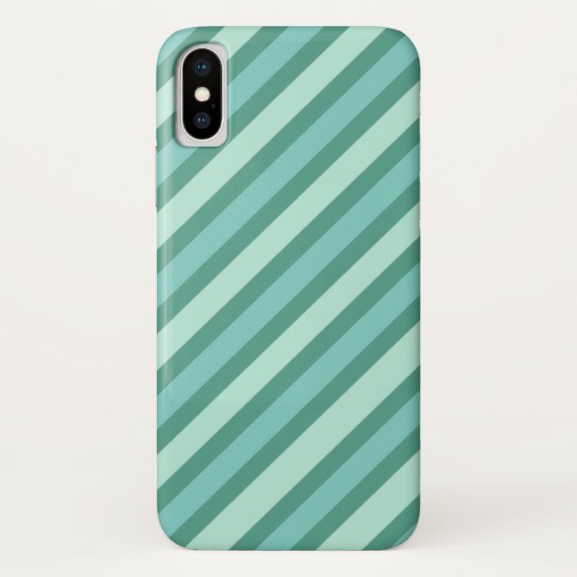 Coques Case-Mate iPhone Rayures bleues multi (Dos)