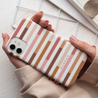 Rayures Blush Neutral Moderne