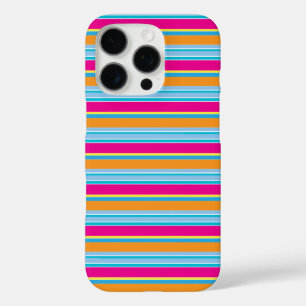 Coques iPhone 16 Pro Rayures colorées de magie mignonne