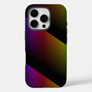 Coques iPhone 16 Pro Rayures Prismatiques