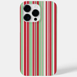 Coque Pour Pour iPhone 14 Pro Max rayures rouges et brunes