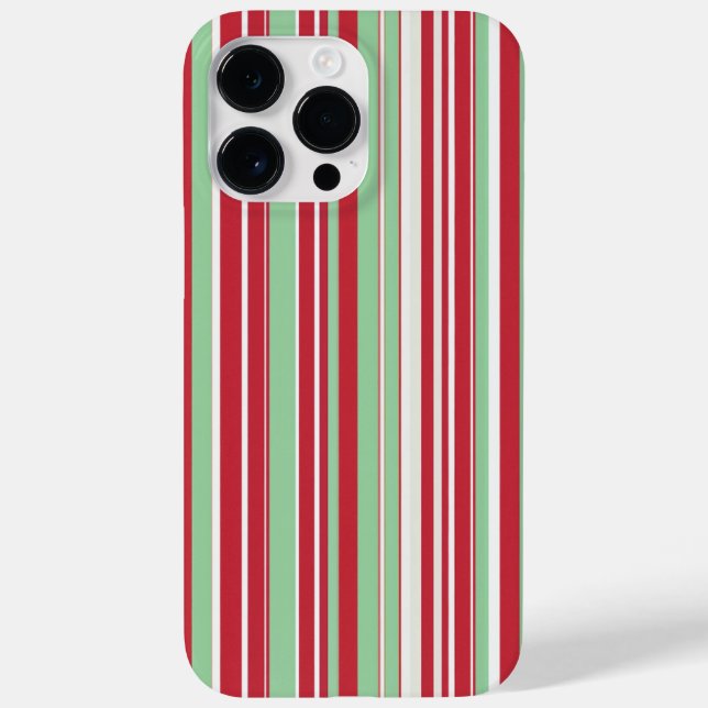 Coques Case-Mate iPhone rayures rouges et brunes (Verso)