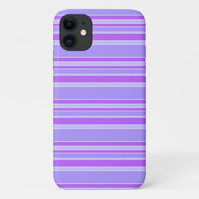 Coques Case-Mate iPhone Rayures violettes (Dos)