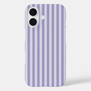 Coque Pour iPhone 16 Rayures Violettes