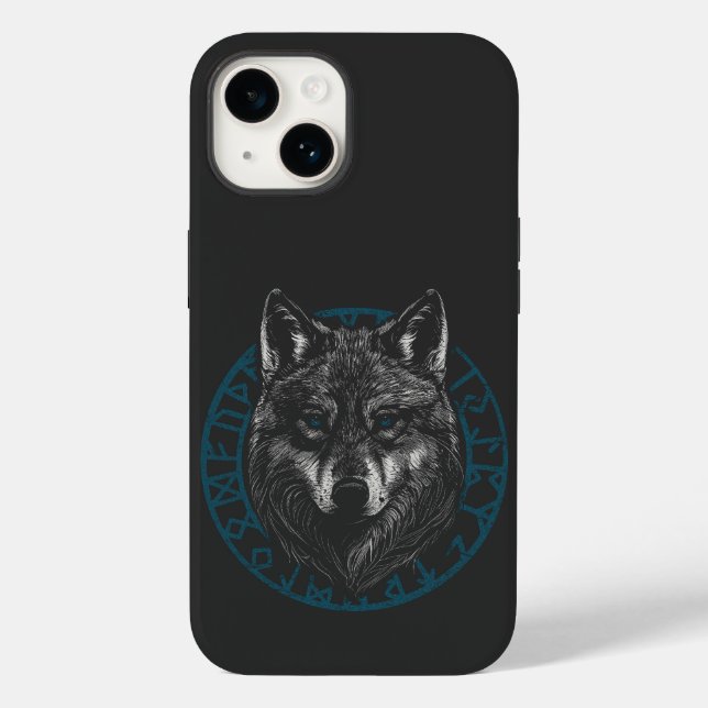 Coques Case-Mate iPhone réaliste wolf (Verso)
