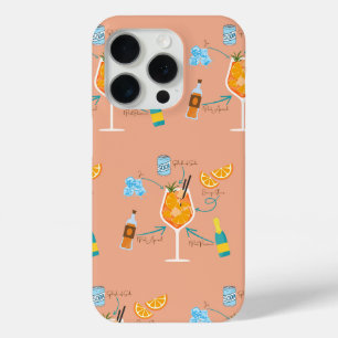 Coque iPhone 15 Pro Recette Aperol